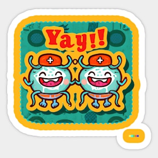 YAY! Sticker